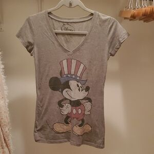Disney Gray Logo Tee